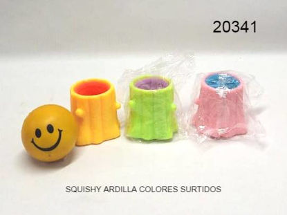 Imagen de SQUISHY ARDILLA COLORES SURTIDOS 8.24